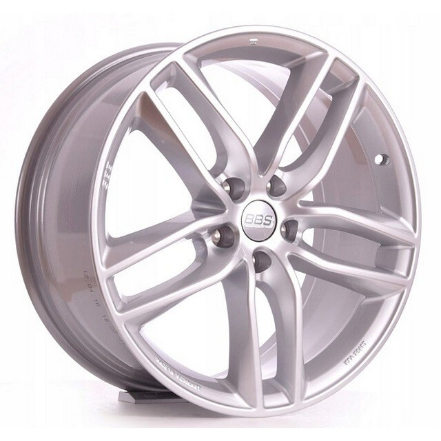 Литі диски BBS SX R17 W7.5 PCD5x112 ET35 DIA82 (brilliant silver)-зображення-1