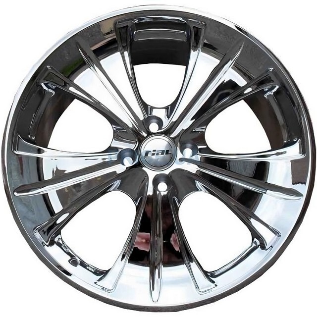 Литі диски Rial Ancona R17 W7.5 PCD5x100 ET35 DIA63.4 (chrome)