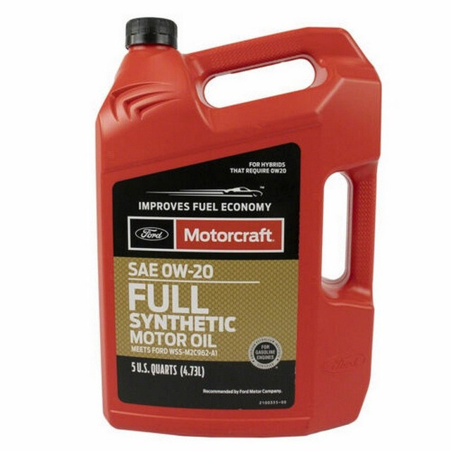 Моторна олія MOTORCRAFT 0W-20 FULL SYNTHETIC, SP/GF-6 (1qt=0,946л.).-зображення-1