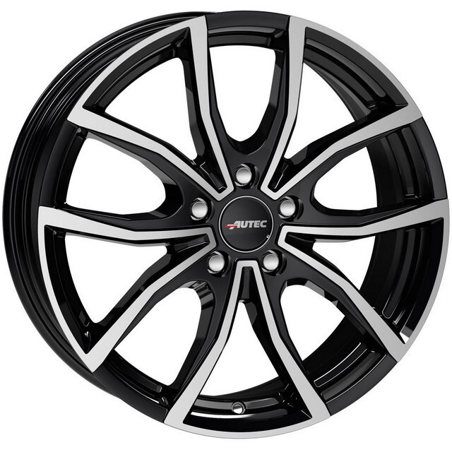 Литі диски Autec Vidra R16 W6.5 PCD5x112 ET46 DIA57.1 (black polished)-зображення-1