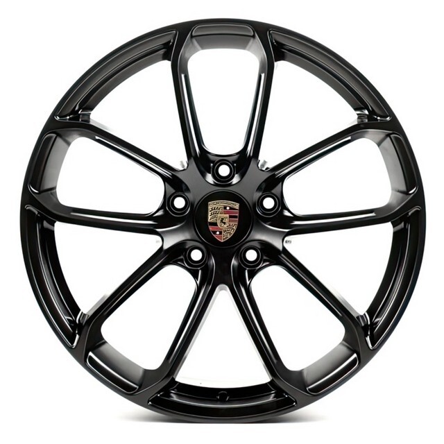 Литі диски Replica Porsche (PR5084) R20 W11 PCD5x130 ET55 DIA71.6 (satin black)-зображення-1