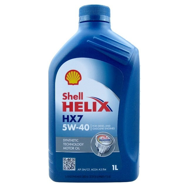 Моторна олива Shell Helix HX7 5W-40 (1л.)