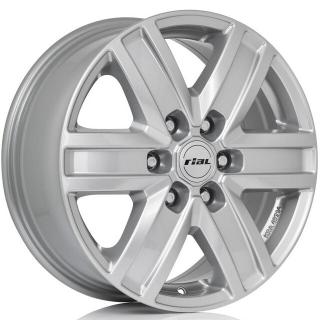 Литі диски Rial Transporter R16 W6.5 PCD5x114.3 ET48 DIA66.1 (polar silver)