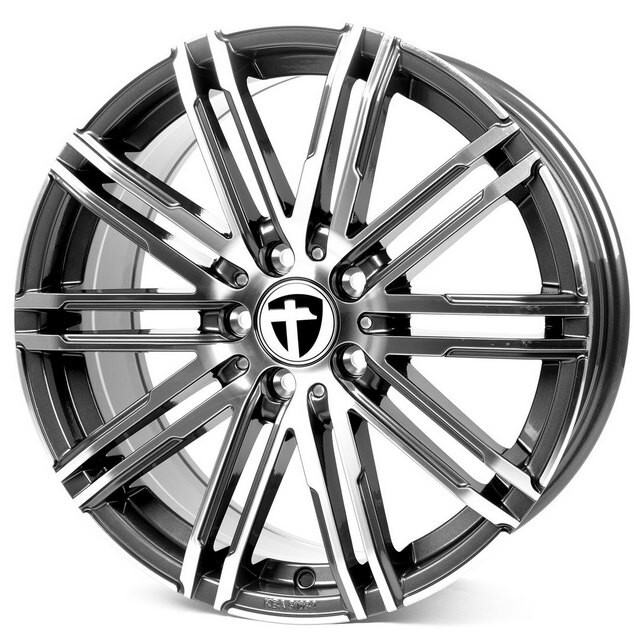 Литі диски Tomason TN18 R19 W8.5 PCD5x120 ET50 DIA65.1 (gun metal polished)-зображення-1