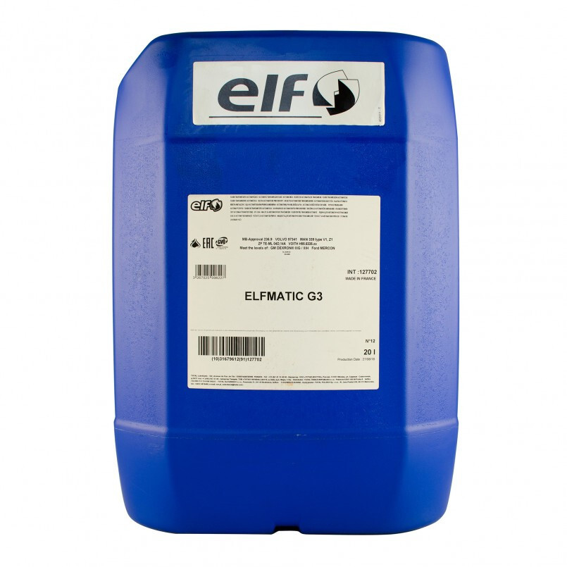 Трансмісійне масло Elf ElfMatic G3 (20л.)-зображення-1