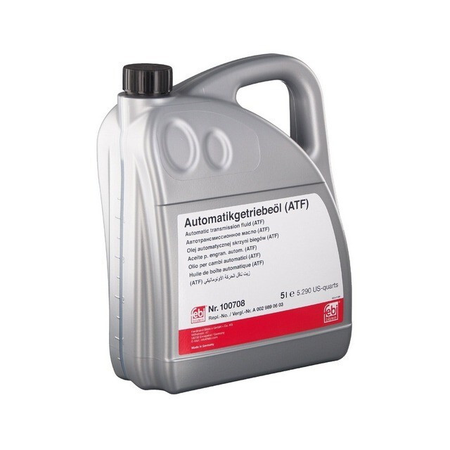 Олива трансмісійна FEBI ATF MB 236.17 MB 236.16 (Каністра 5л.) Трансмісійна олива FEBI ATF MB 236.17 MB 236.16 (Каністра 5л.)