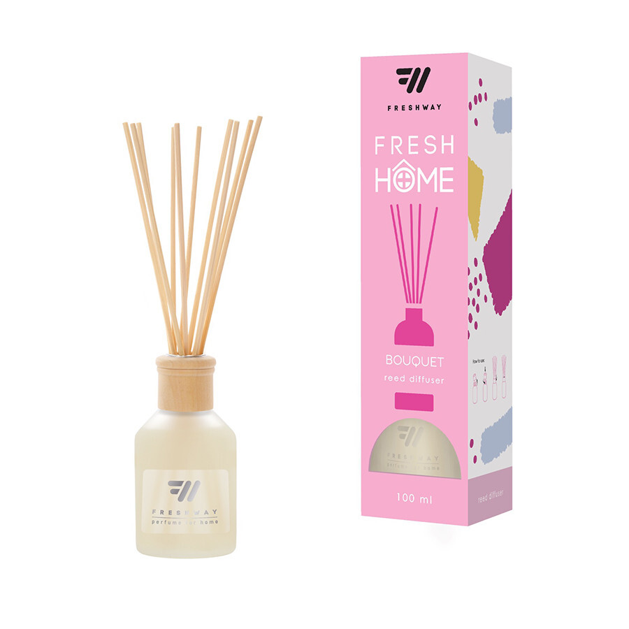 Аромадиффузор FreshWay Fresh Home Bouquet (Букет) 100ml-зображення-1