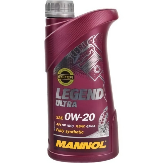 Моторна олива Mannol 0W-20 LEGEND ULTRA (1л.)