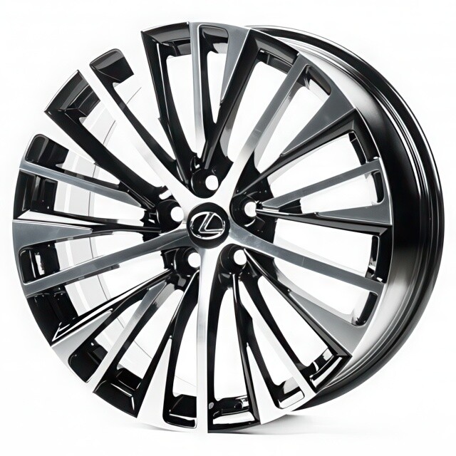 Литі диски Replica Lexus (LX952) R19 W8 PCD5x114.3 ET35 DIA60.1 (black machined face)