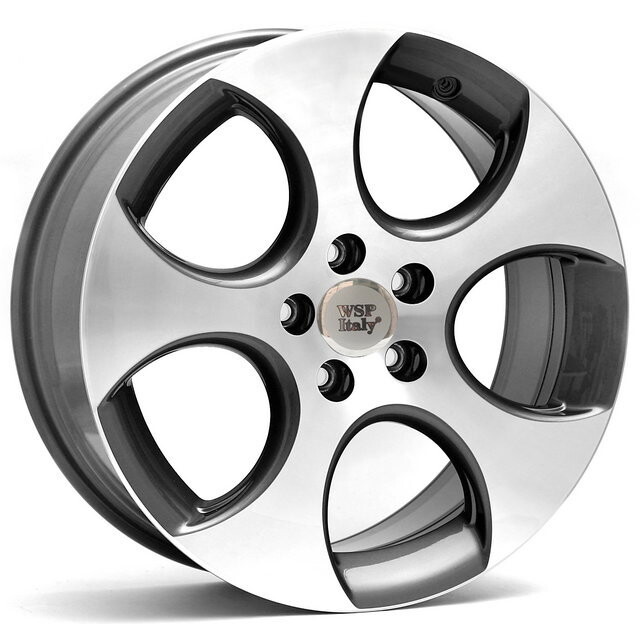 Литі диски WSP Italy Volkswagen (W444) Ciprus R18 W7.5 PCD5x112 ET47 DIA57.1 (silver polished)