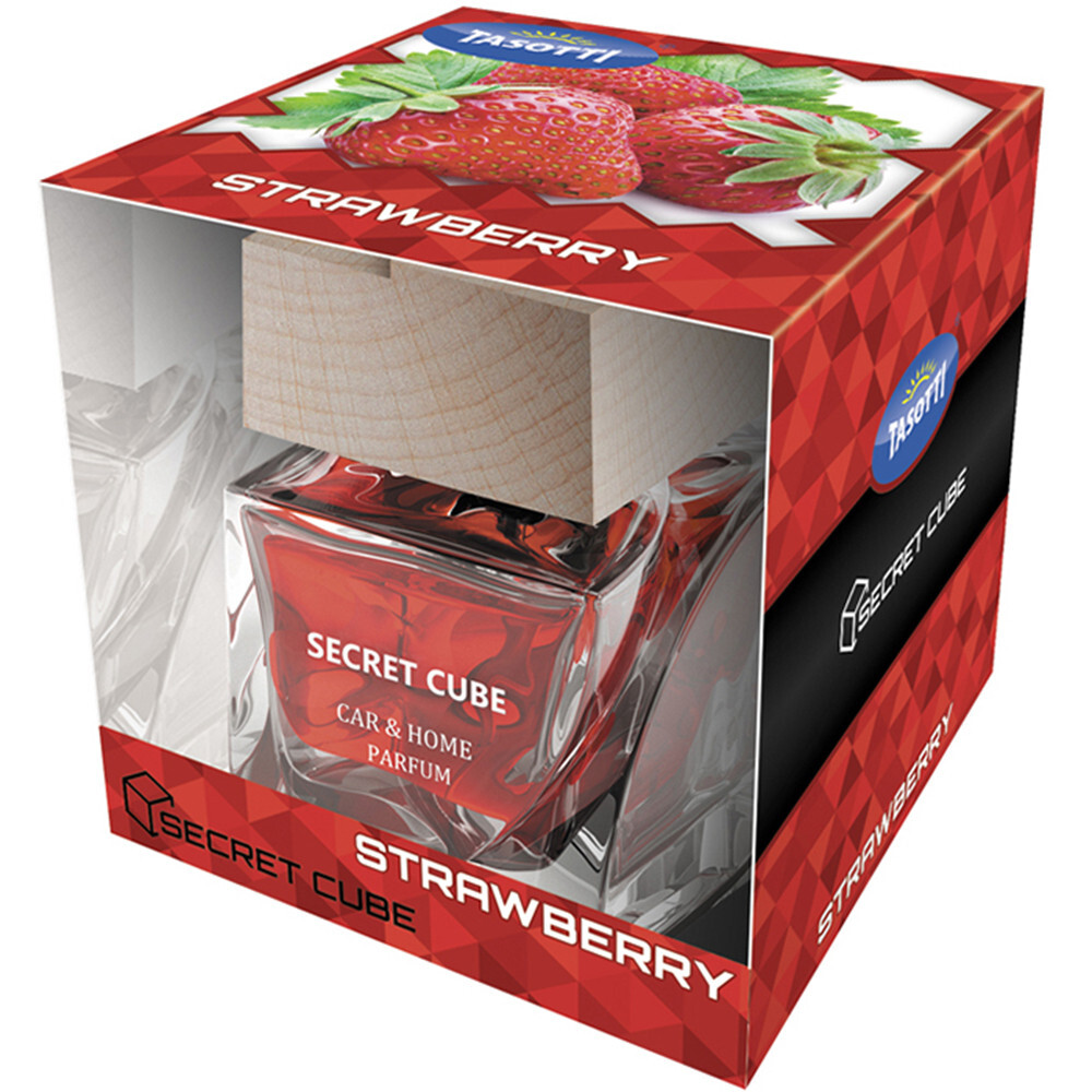 Ароматизатор спрей-пробка Tasotti Secret Cube Strawberry (Полуниця) 50ml