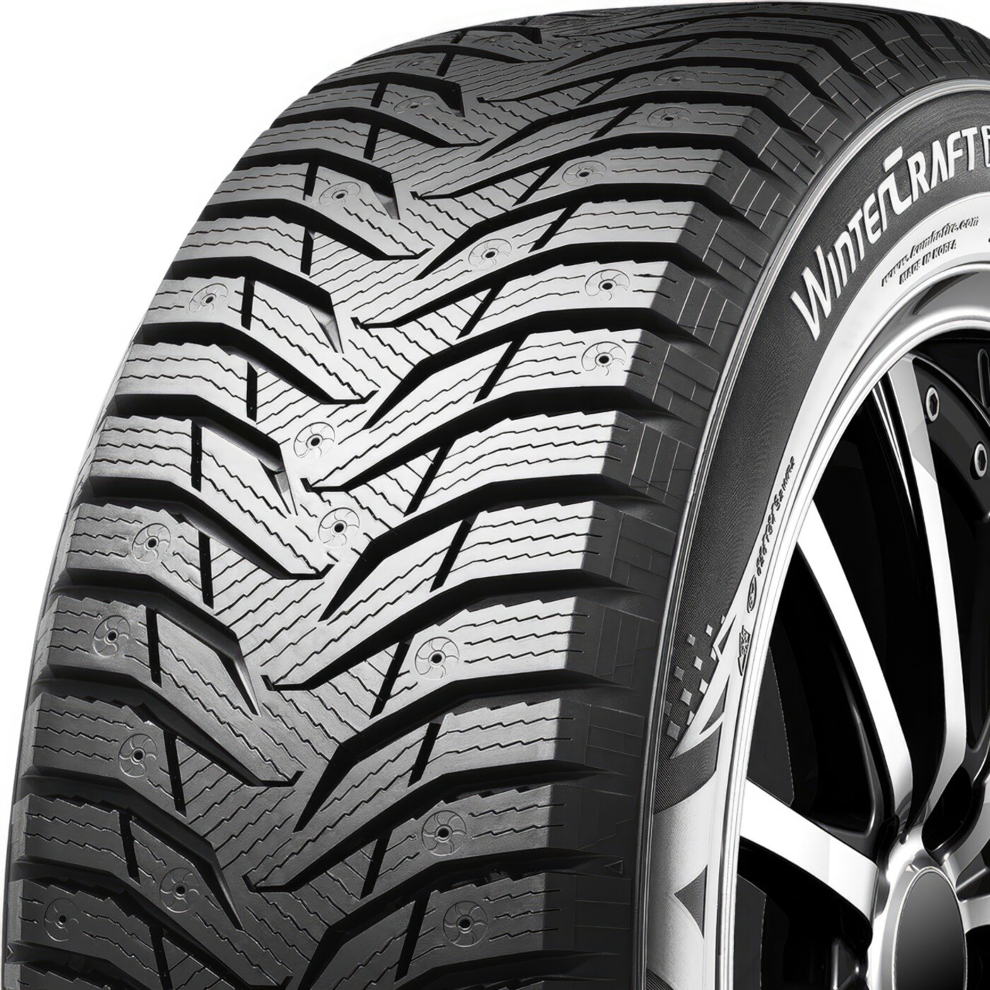 Зимові шини Kumho WinterCraft Ice WI-31 175/70 R14 84T (шип)-зображення-2