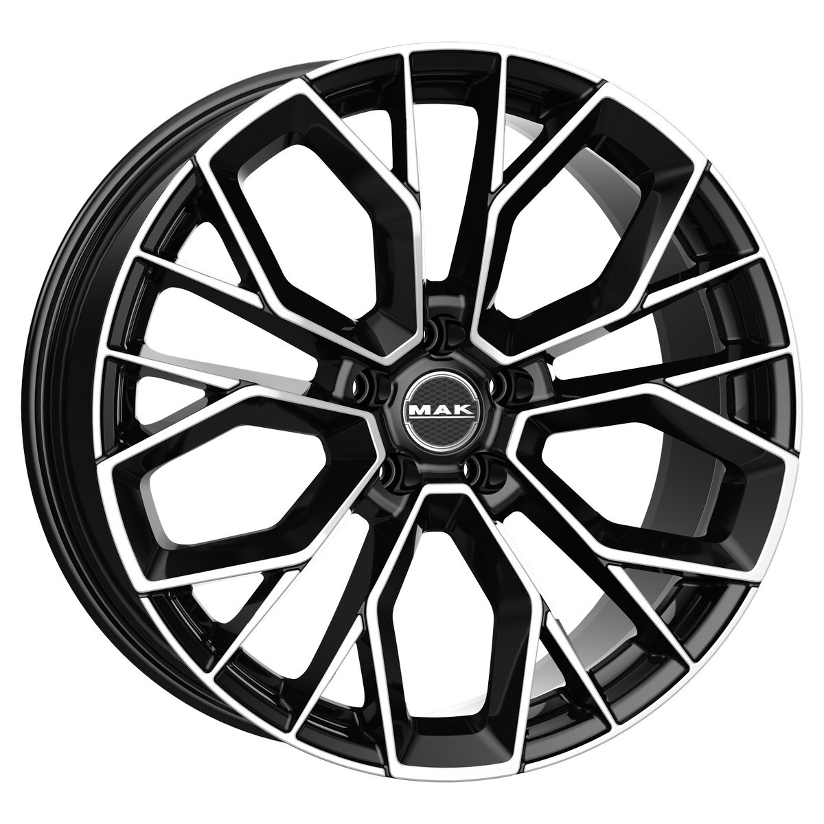 Литі диски Mak Stilo R20 W8.5 PCD5x120 ET40 DIA64.1 (black mirror)