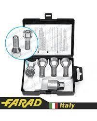 FARAD | Болт М14*1,5*33 мм Конус Цинк ключ 17 Чорний FARAD | Болт М14*1,5*33 мм Конус Цинк ключ 17 Чорний