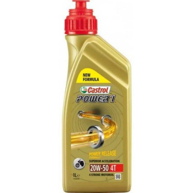 Моторне масло Castrol Power 1 4T 15W-50 (1л.)-зображення-1