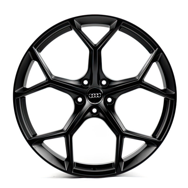 Литі диски Replica Audi (A6132) R20 W9 PCD5x112 ET35 DIA66.6 (satin black)-зображення-1