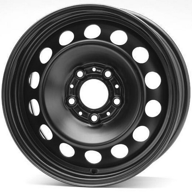 Сталеві диски Кременчук К232 (Mitsubishi) R16 W6.5 PCD5x114.3 ET46 DIA67.1 (black)-зображення-1