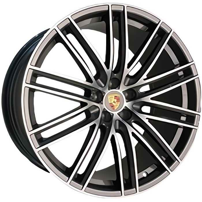 Литі диски Replica Porsche (PR897) R21 W10 PCD5x112 ET20 DIA66.45 (GMF)