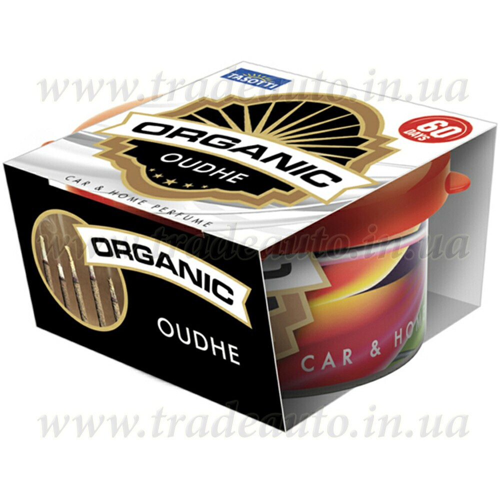 Ароматизатор консерва Tasotti Organic Oudhe (Сандалове Дерево) 42g