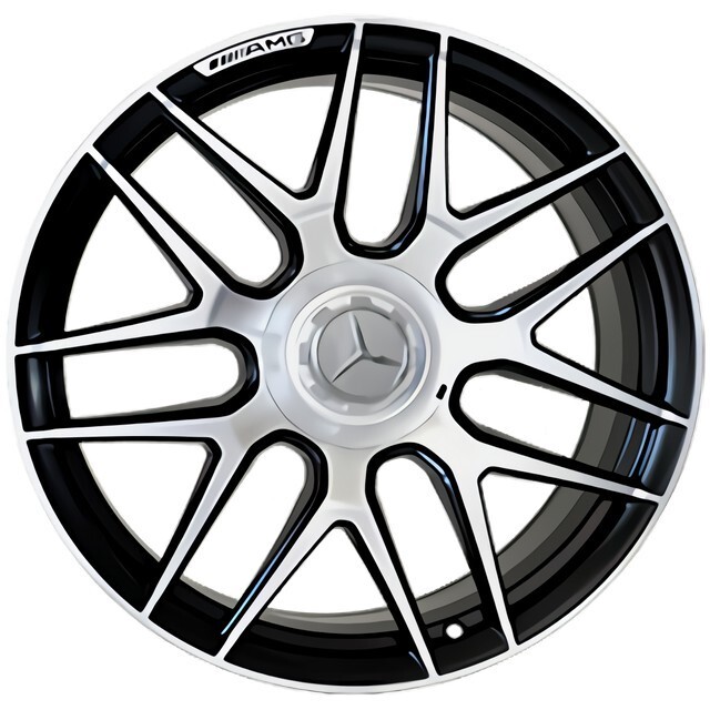 Литі диски Replica Mercedes (MR251) R22 W11.5 PCD5x112 ET53 DIA66.6 (MBL)