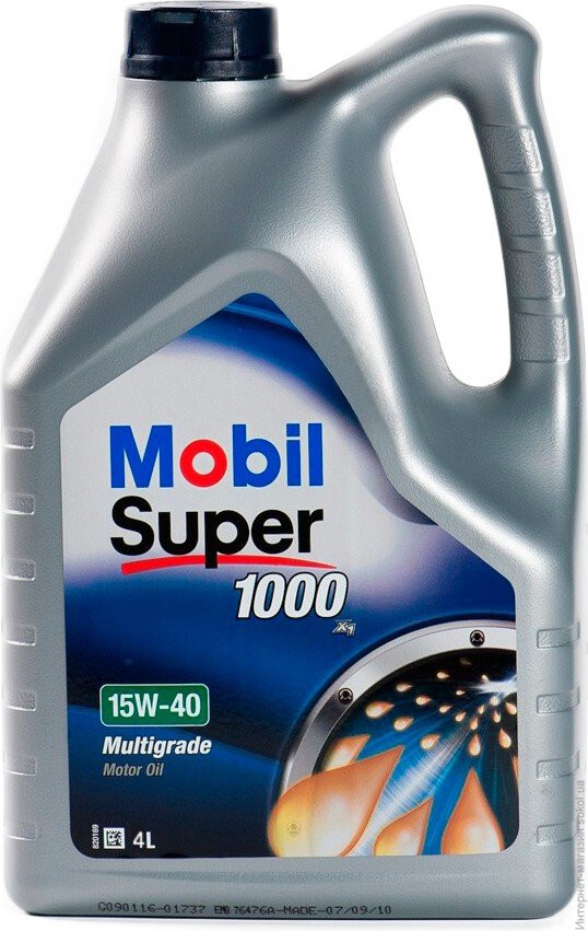 Моторна олія Mobil Super 1000х1 15W-40 (4л.)-зображення-1