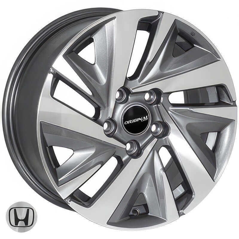 Литі диски Replica Honda (A1387) R16 W7 PCD5x114.3 ET45 DIA64.1 (GP)