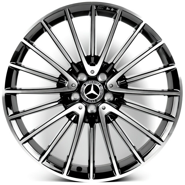 Литі диски Replica Mercedes (MR577) R21 W9 PCD5x112 ET34 DIA66.6 (BKF)