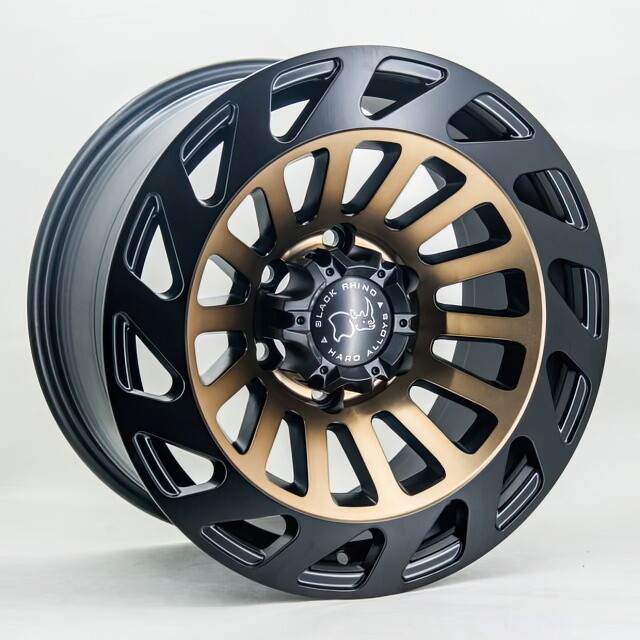 Литі диски GT LGS28 R17 W9 PCD5x139.7 ET0 DIA110.5 (matt black bronze lip)