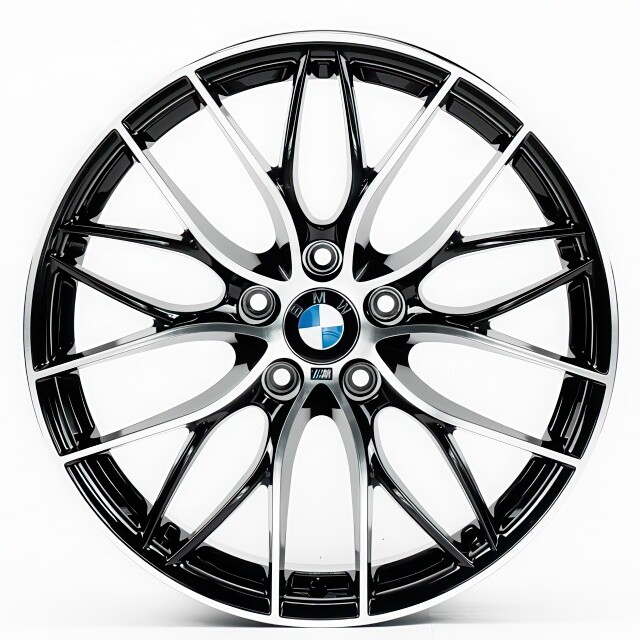 Литі диски Replica BMW (B0216) R18 W8 PCD5x120 ET34 DIA72.6 (black face)