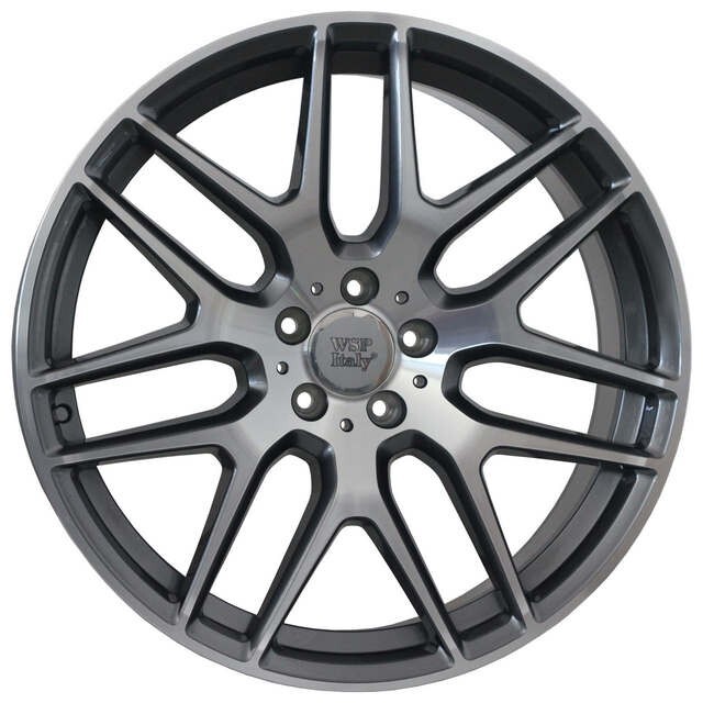 Литі диски WSP Italy Mercedes (W778) Eris R21 W9.5 PCD5x112 ET30 DIA66.6 (anthracite polished)-зображення-1