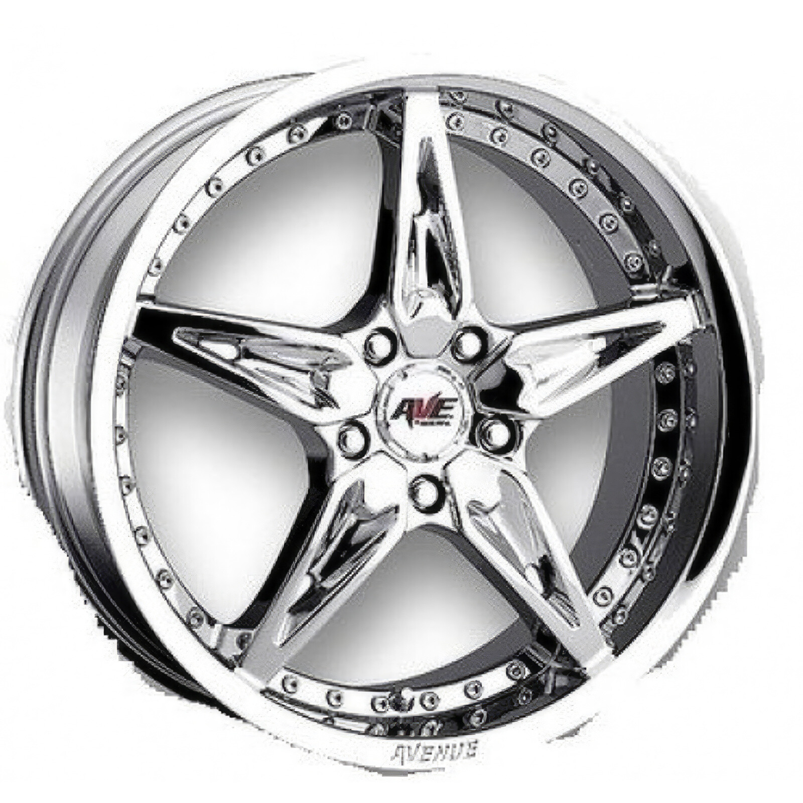 Литі диски MKW (Mi-tech) Avenue A-535 R17 W7 PCD5x112 ET42 DIA74.1 (chrome)