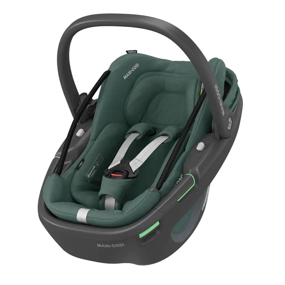 Автокрісло MAXI-COSI Coral 360 Essential Green (Black Shell)-зображення-1