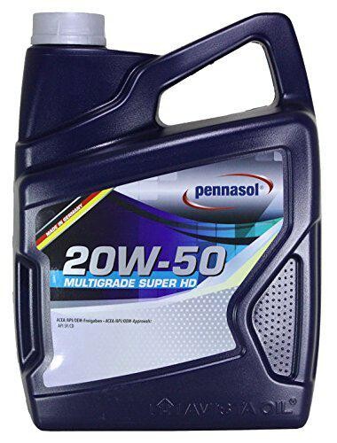 Моторне масло Pennasol Multigrade Super HD 20W-50 (5л.)-зображення-1