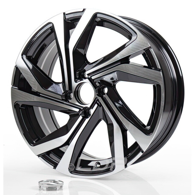 Литі диски Replica Renault (RN15546) R15 W6 PCD4x100 ET38 DIA60.1 (GBMF)-зображення-1