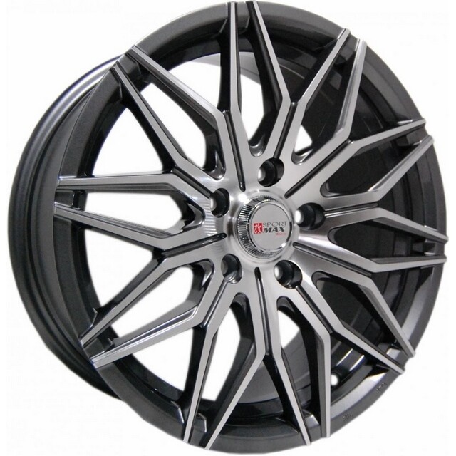 Литі диски Sportmax Racing SR3274 R16 W7 PCD5x114.3 ET40 DIA67.1 (GMP)-зображення-1