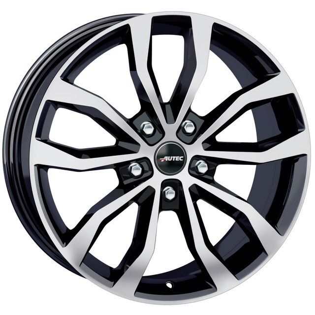 Литі диски Autec Uteca R18 W8 PCD5x130 ET48 DIA71.6 (black polished)