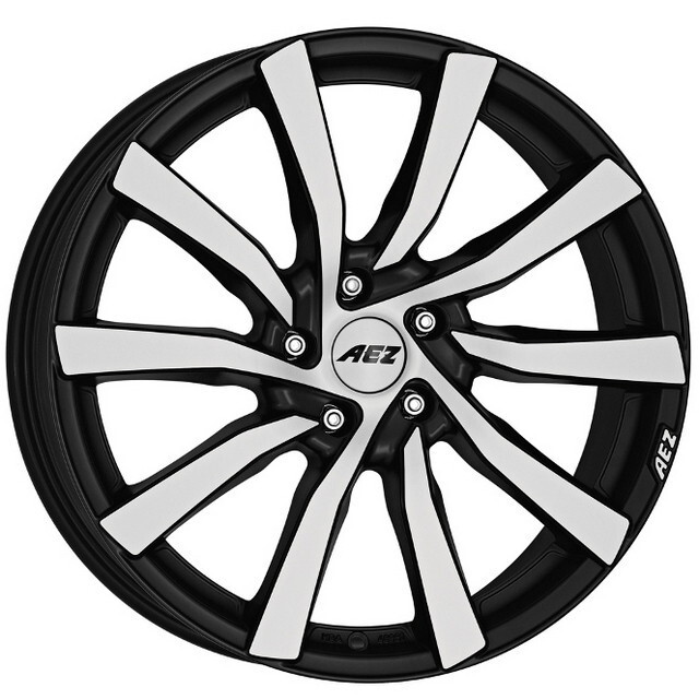 Литые диски Aez Reef R17 W7.5 PCD5x108 ET45 DIA70.1 (matt black polished)