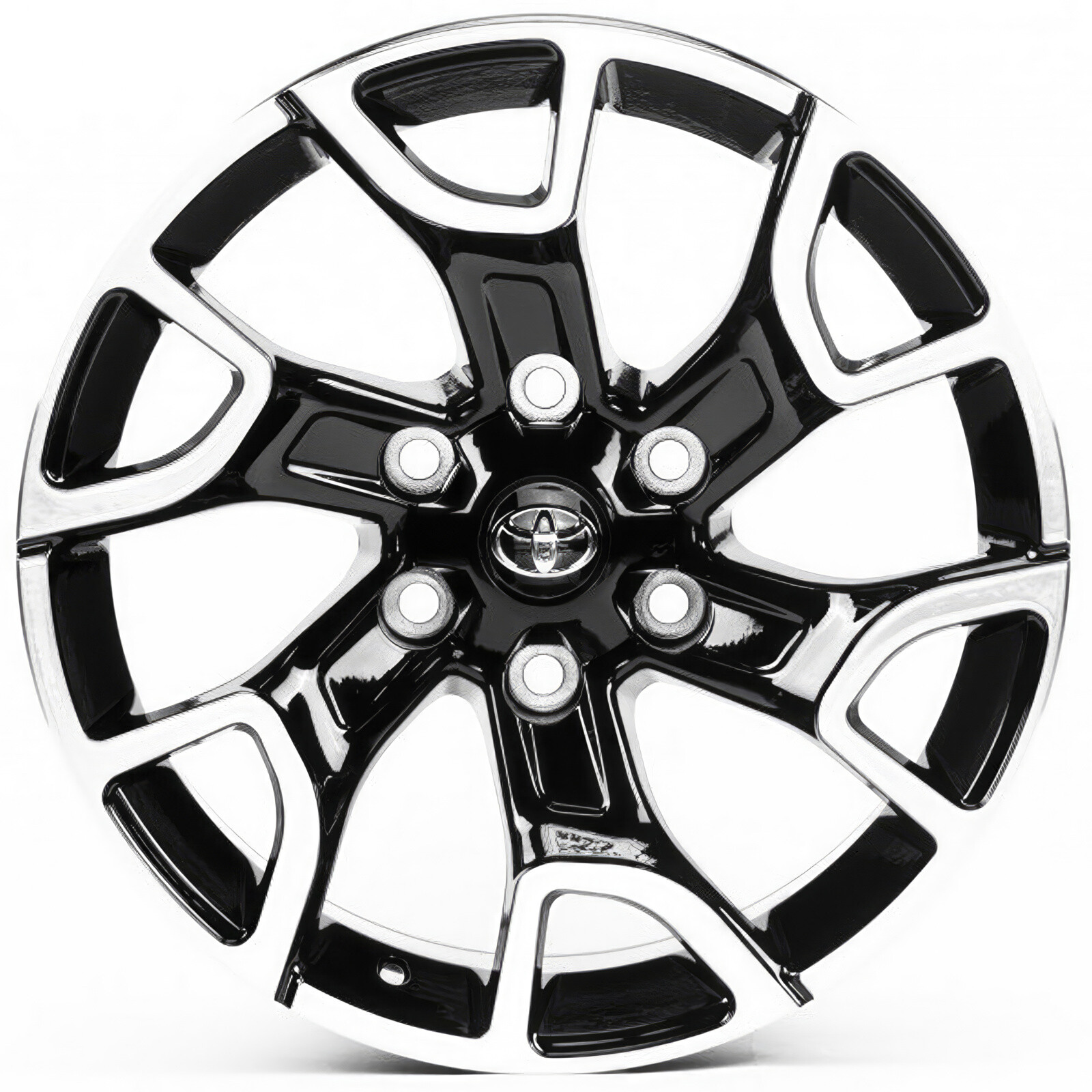 Литі диски Replica Toyota (TY6126) R17 W9 PCD6x139.7 ET12 DIA106.1 (black machined)