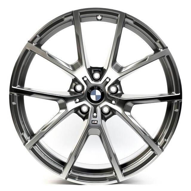 Литі диски Replica BMW (B868) R19 W9.5 PCD5x112 ET37 DIA66.6 (gun metal machined face)