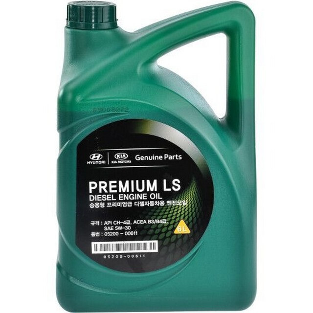 Моторна олія Mobis Premium LS Diesel 5W-30 (6л.)