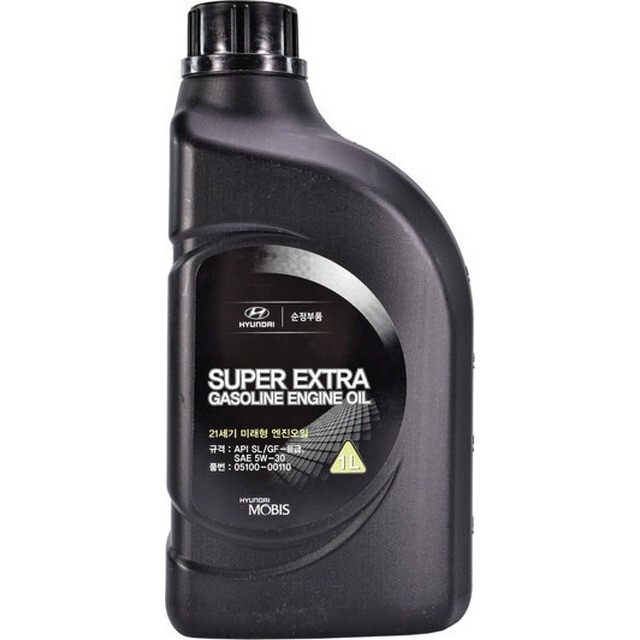 Моторне масло Mobis Hyundai/KIA Super Extra Gasoline 5W-30 (1л.)-зображення-1