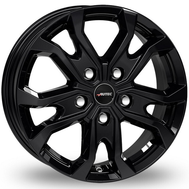 Литі диски Autec Kiso R17 W7 PCD5x114.3 ET37 DIA66.1 (gloss black)-зображення-1