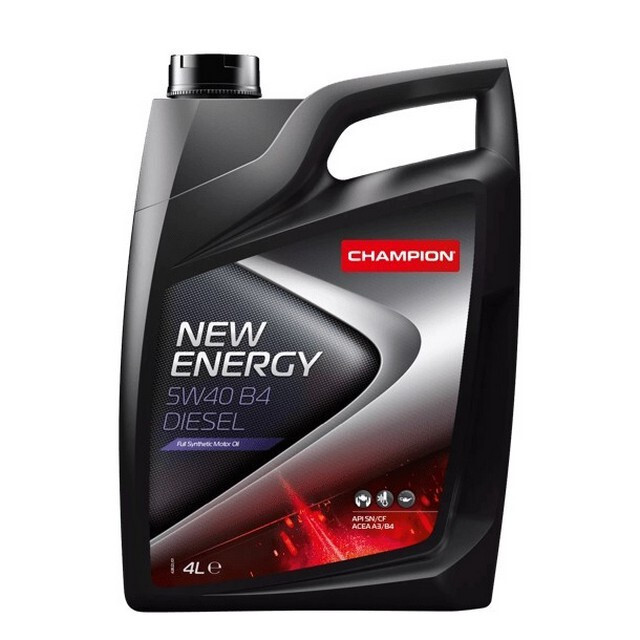 Моторна олія Champion New Energy 5W-40 B4 Diesel (4л.)