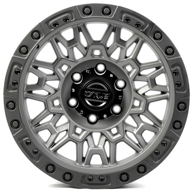 Литі диски Off Road Wheels OW1705 R17 W8.5 PCD6x135 ET0 DIA87.1 (matt gun metal)-зображення-1