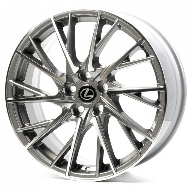 Литі диски Replica Lexus (LX1151) R19 W7.5 PCD5x114.3 ET35 DIA60.1 (gun metal machined face)-зображення-9