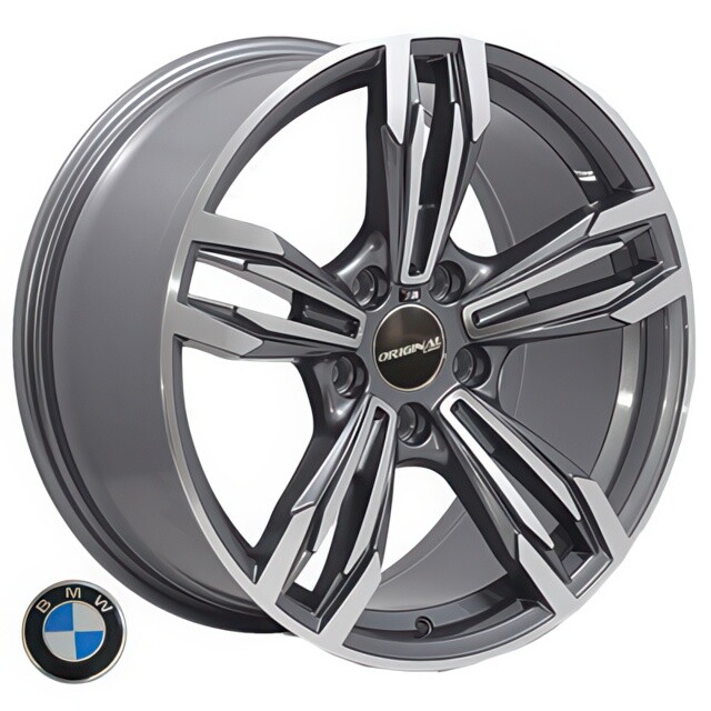 Литі диски Replica BMW (BK5730) R17 W8 PCD5x120 ET20 DIA74.1 (BP)