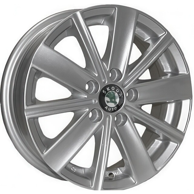 Литі диски Replica Volkswagen (7315) R14 W5 PCD5x100 ET35 DIA57.1 (silver)
