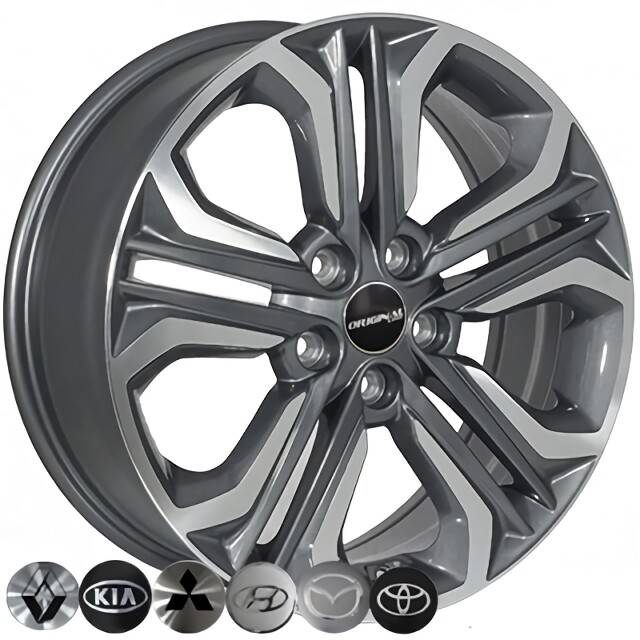 Литые диски ZF TL0418NW R18 W7 PCD5x114.3 ET51 DIA67.1 (GMF)