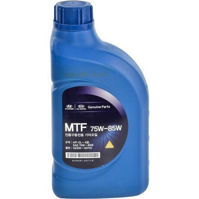 Трансмісійна олія Mobis MTF 75W-85 API GL-4 04300-00110 (1л.) Трансмісійна олія Mobis MTF 75W-85 API GL-4 04300-00110 (1л.)