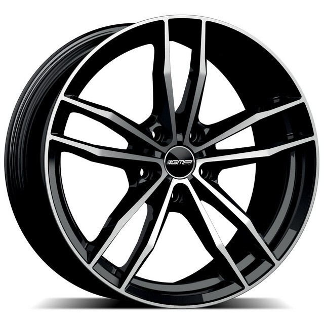 Литі диски GMP Italia Swan R19 W9 PCD5x120 ET37 DIA72.6 (black polished)